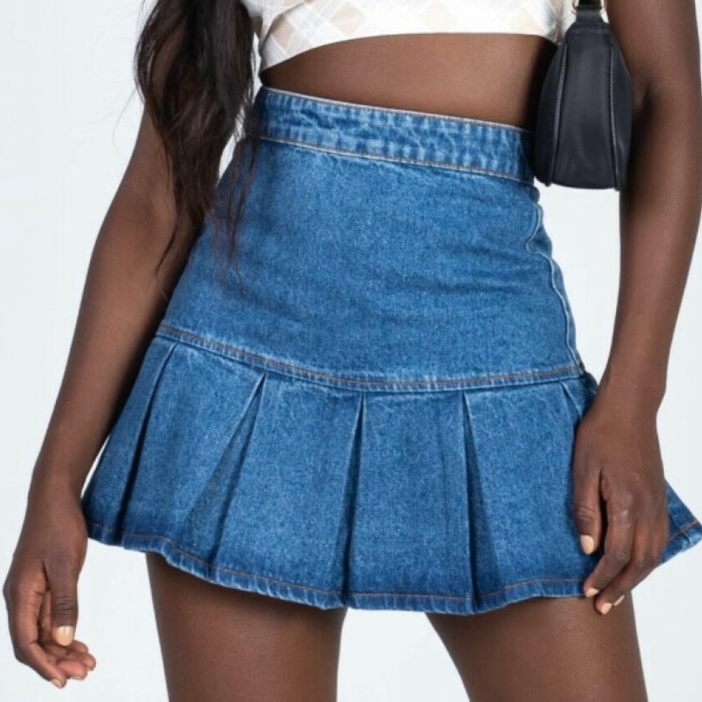 Lioness Denim Skirt